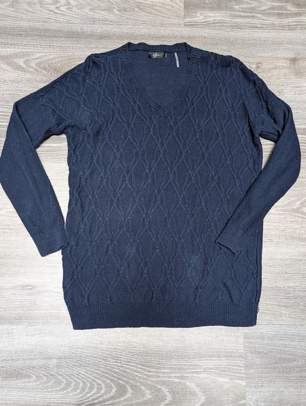 CYRUS | 100% cotton diamond cable knit